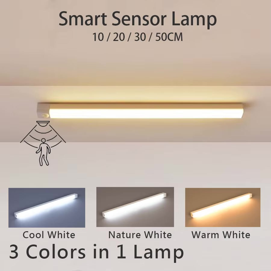 MotionGlow™ LED Motion Sensor Closet Light (3 Colors in 1) - 10CM, 20CM, 30CM, 50CM